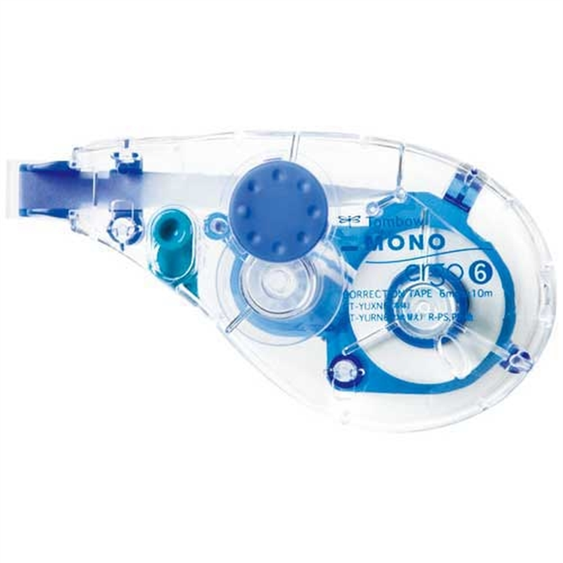 トンボ鉛筆 修正テープ モノエルゴN6 CT-YUXN6 1個（ご注文単位1個）【直送品】