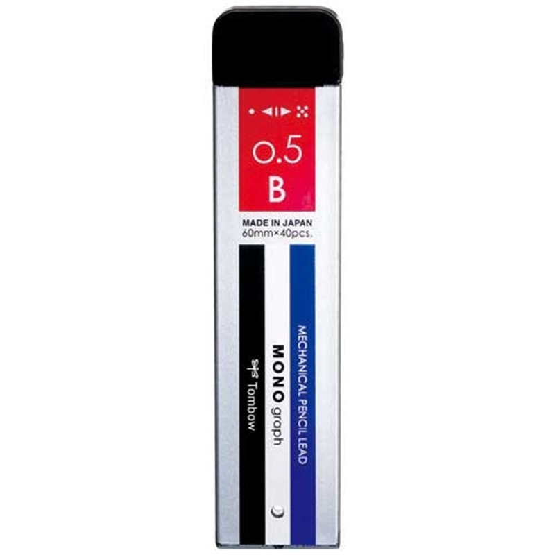 トンボ鉛筆 シャープ芯モノグラフMG 0.5 B R5-MGB01 1個（ご注文単位1個）【直送品】
