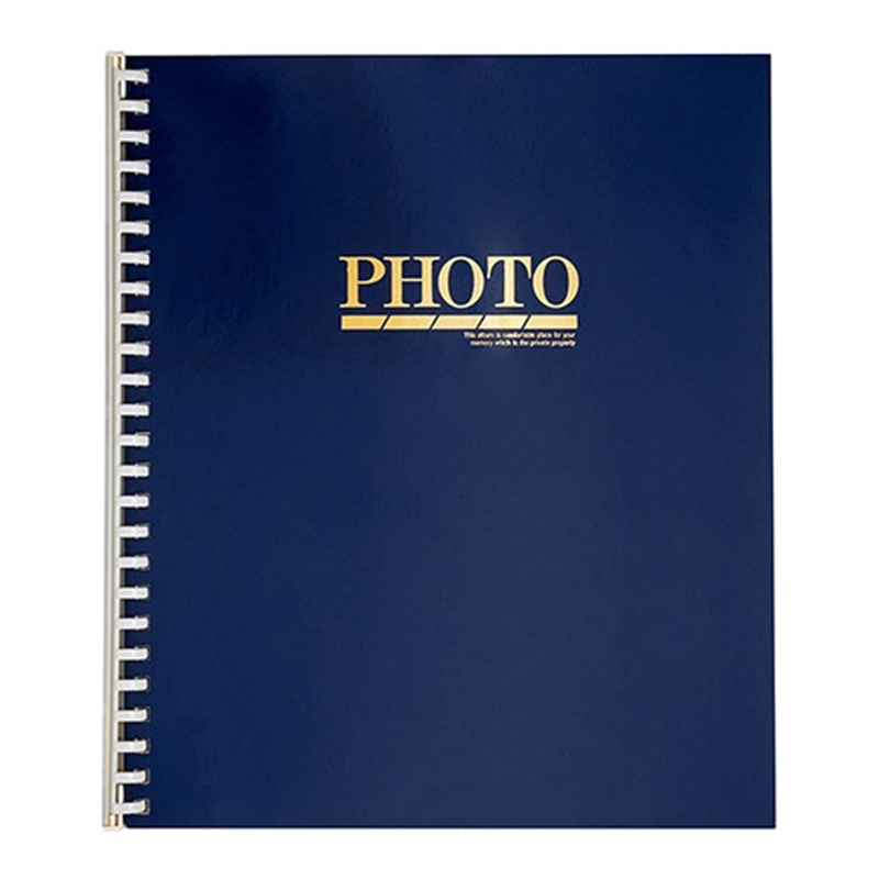 ナカバヤシ ライトフォートアルバム アL-JHO2-91-B 青 1個(ご注文単位1個)【直送品】