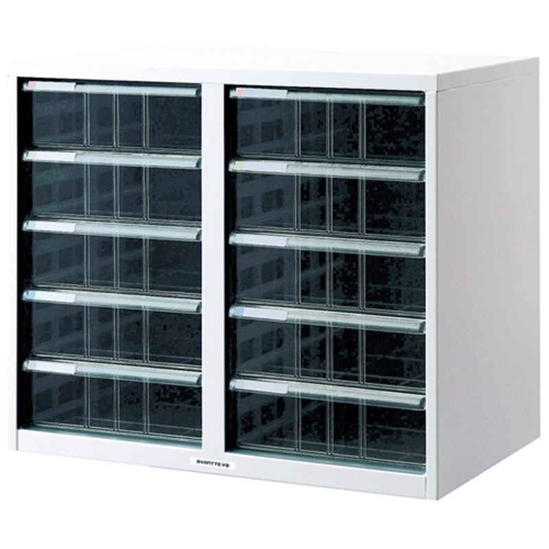 ナカバヤシ レターケース AL-M10 A4 ニューグレー 1個（ご注文単位1個）【直送品】