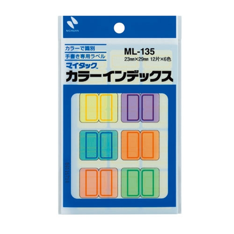 ニチバン カラーインデックス ML-135 1個(ご注文単位1個)【直送品】
