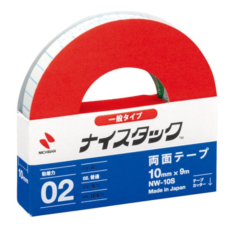 ニチバン ナイスタック NW-10S 10mm×9m 1個（ご注文単位1個）【直送品】