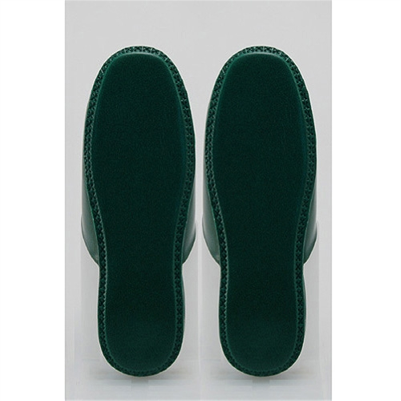 ニッポンスリッパ アニリンプラットスリッパ 348553GN M 10足 1個(ご注文単位1個)【直送品】