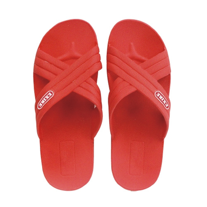 ニッポンスリッパ クロスサンダル レッド L 25.0cm 932332 1個（ご注文単位1個）【直送品】