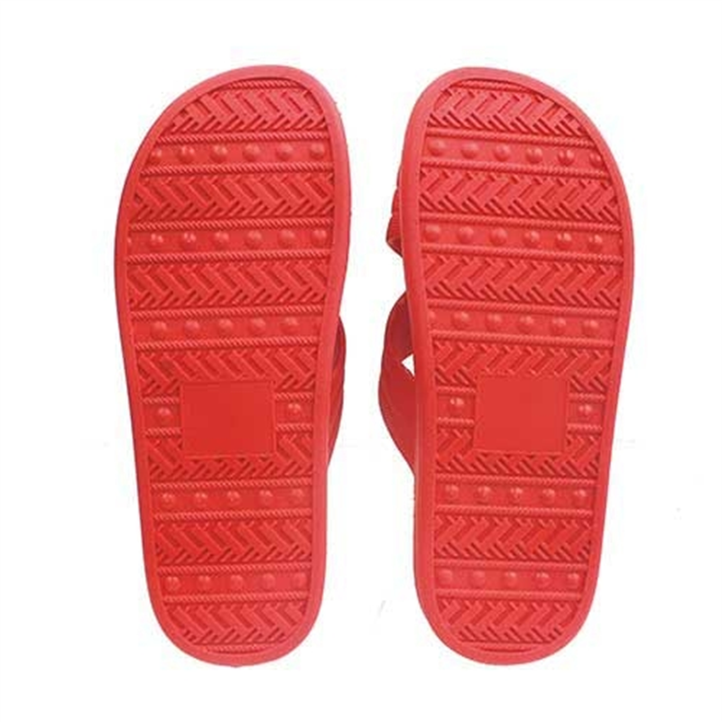 ニッポンスリッパ クロスサンダル レッド M 24.0cm 932331 1個（ご注文単位1個）【直送品】