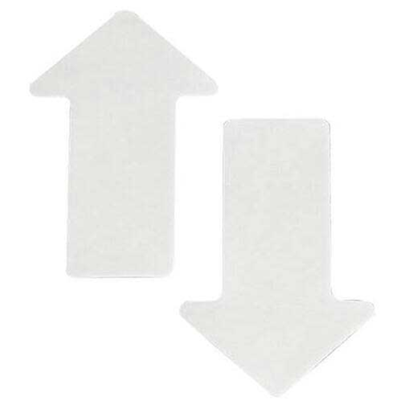 ニトムズ officeサイン 矢印 白 2枚 1個（ご注文単位1個）【直送品】