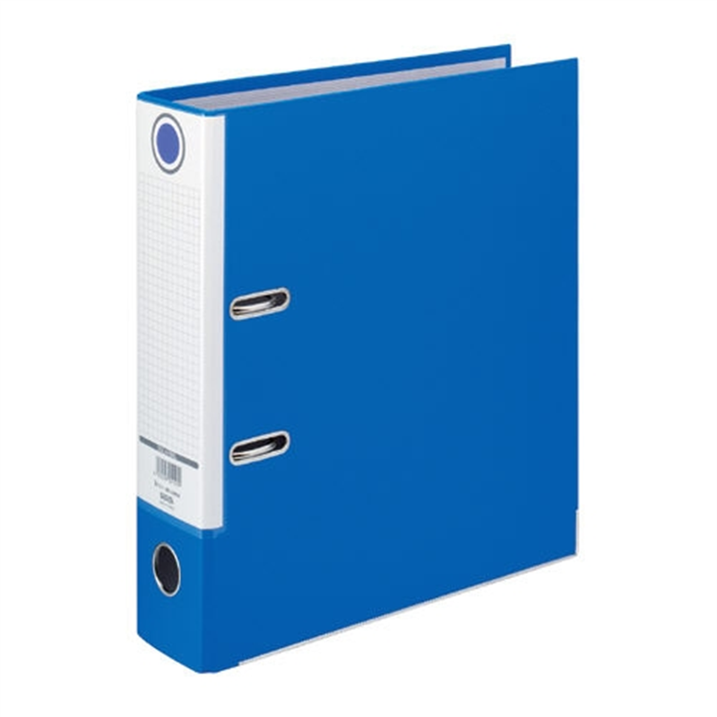 ハピラ レバー式アーチファイル SGLAF8 A4S 80mm青 1個（ご注文単位1個）【直送品】