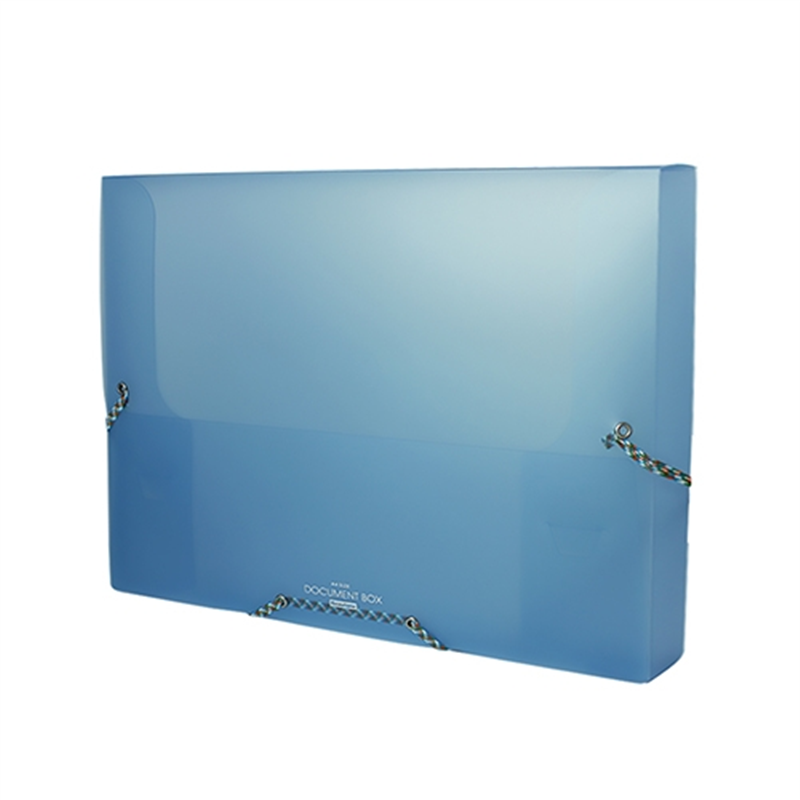 ビュートン ドキュメントボックス NDB-A4CB ブルー 1個(ご注文単位1個)【直送品】
