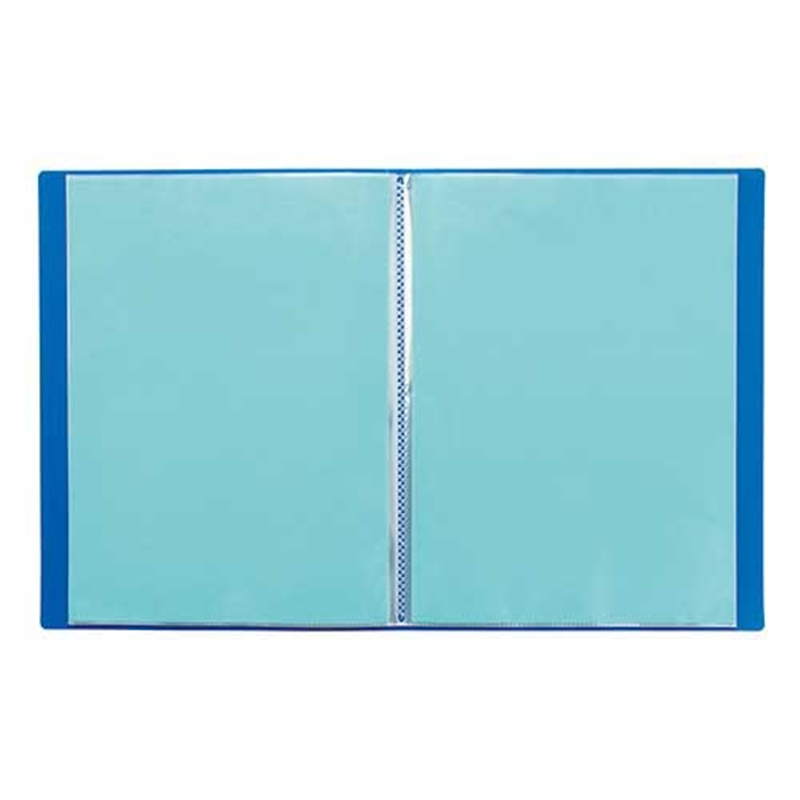 ビュートン クリヤーブック10P BCB-A4-10 A4 ブルー 1個(ご注文単位1個)【直送品】