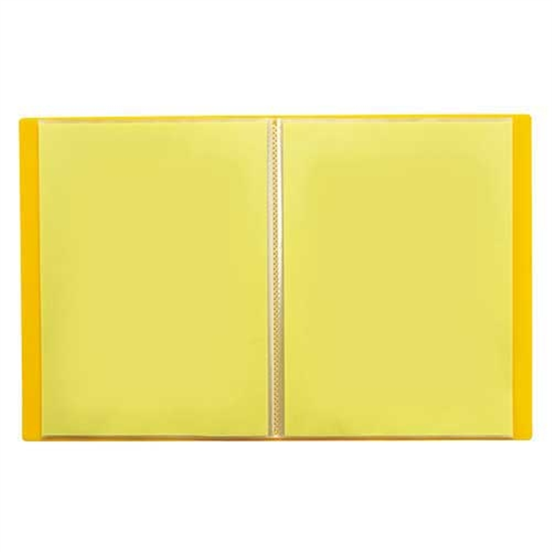 ビュートン クリヤーブック10P BCB-A4-10 A4 イエロー 1個(ご注文単位1個)【直送品】