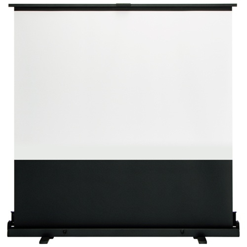 プラス フロアタイプスクリーン100インチFSR-100 1個（ご注文単位1個）【直送品】