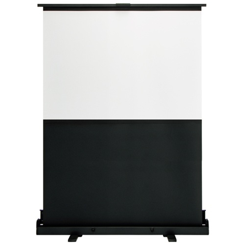 プラス フロアタイプスクリーン60インチFSR-60 1個（ご注文単位1個）【直送品】