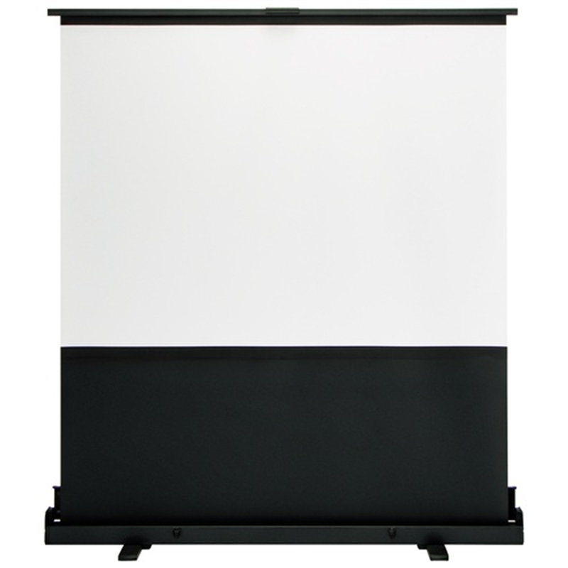 プラス フロアタイプスクリーン80インチFSR-80 1個（ご注文単位1個）【直送品】