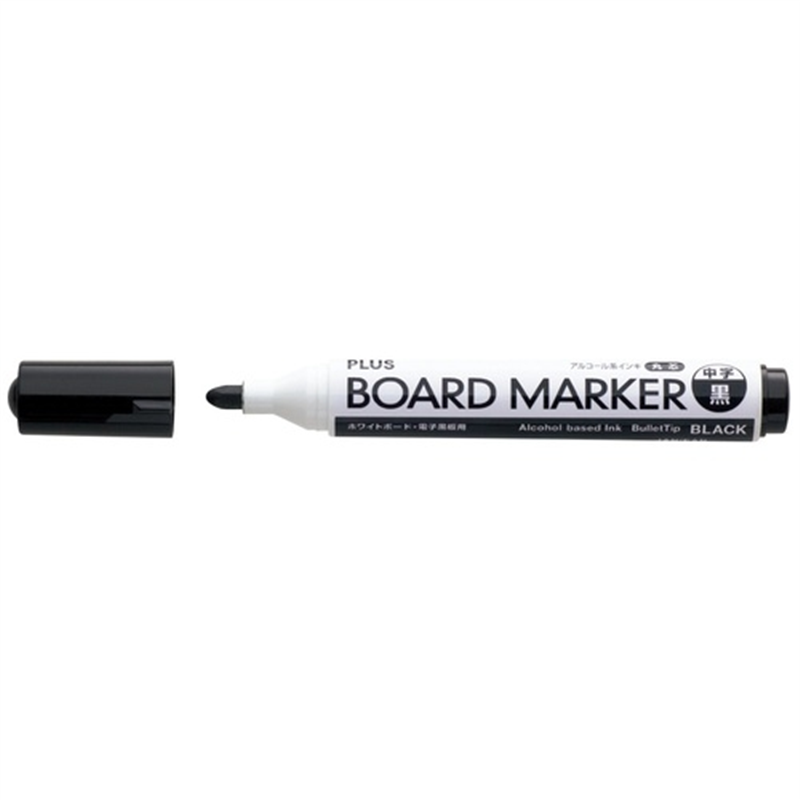プラス ボードマーカー MARKER-BK ブラック 1個(ご注文単位1個)【直送品】