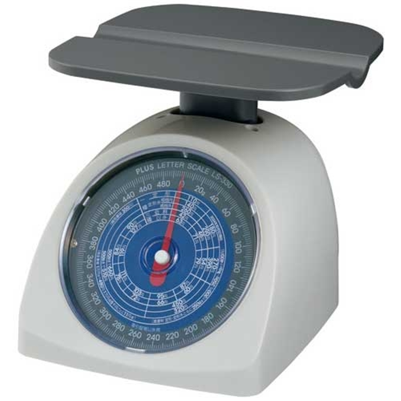 プラス レタースケール LS-330 GY 1個（ご注文単位1個）【直送品】