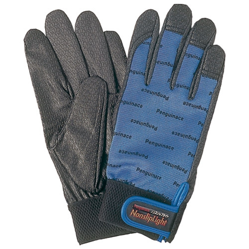 ペンギンエースジャパン ノンスリップライトPパターン M ブルー 1個(ご注文単位1個)【直送品】