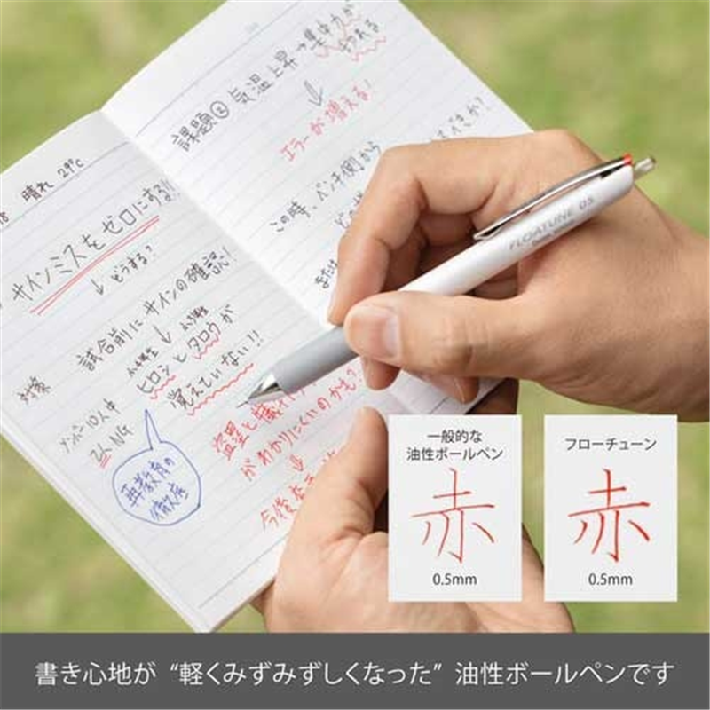 ぺんてる FLOATUNEフローチューン0.5赤BZN205-B 1個(ご注文単位1個)【直送品】