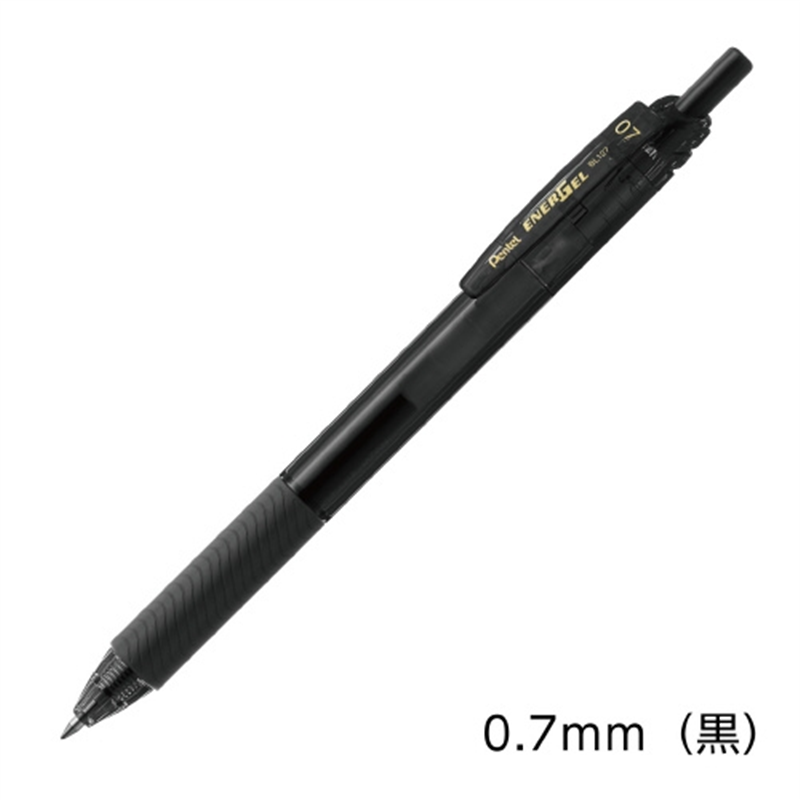 ぺんてる エナージェル・エス BL127-A 黒 0.7 1個（ご注文単位1個）【直送品】