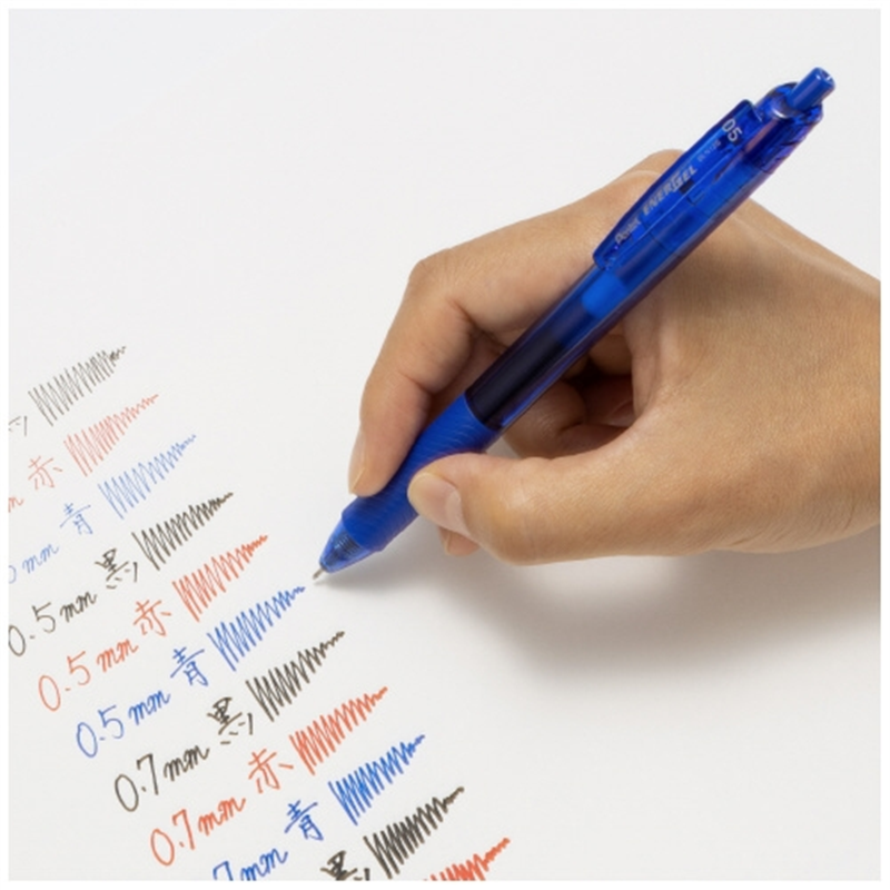 ぺんてる エナージェル・エス BLN125-C 青 0.5 1個（ご注文単位1個）【直送品】