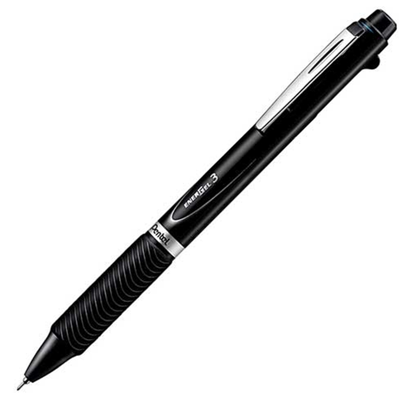 ぺんてる エナージェル3色BP0.5 ブラック BLC35A 1個（ご注文単位1個）【直送品】