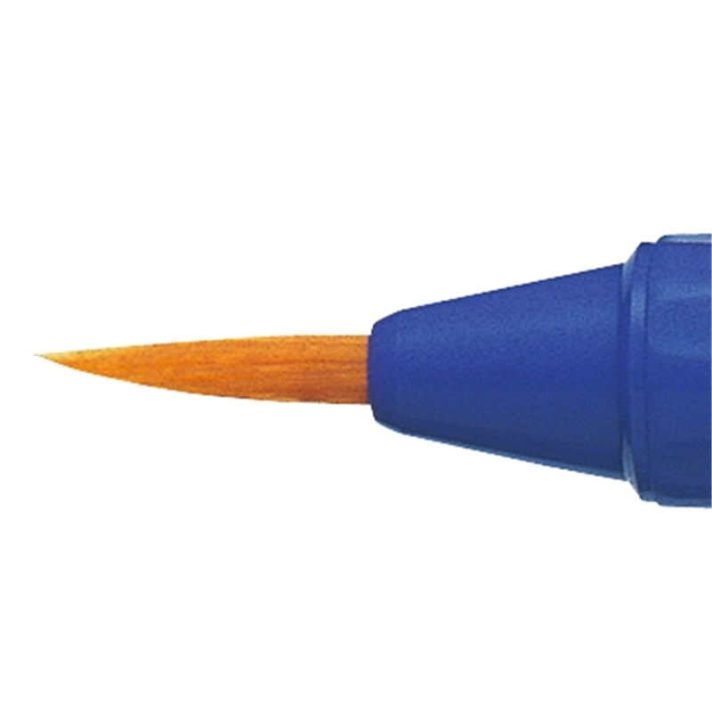 ぺんてる ぺんてるえふで ネオセーブル 丸筆0号 1個（ご注文単位1個）【直送品】