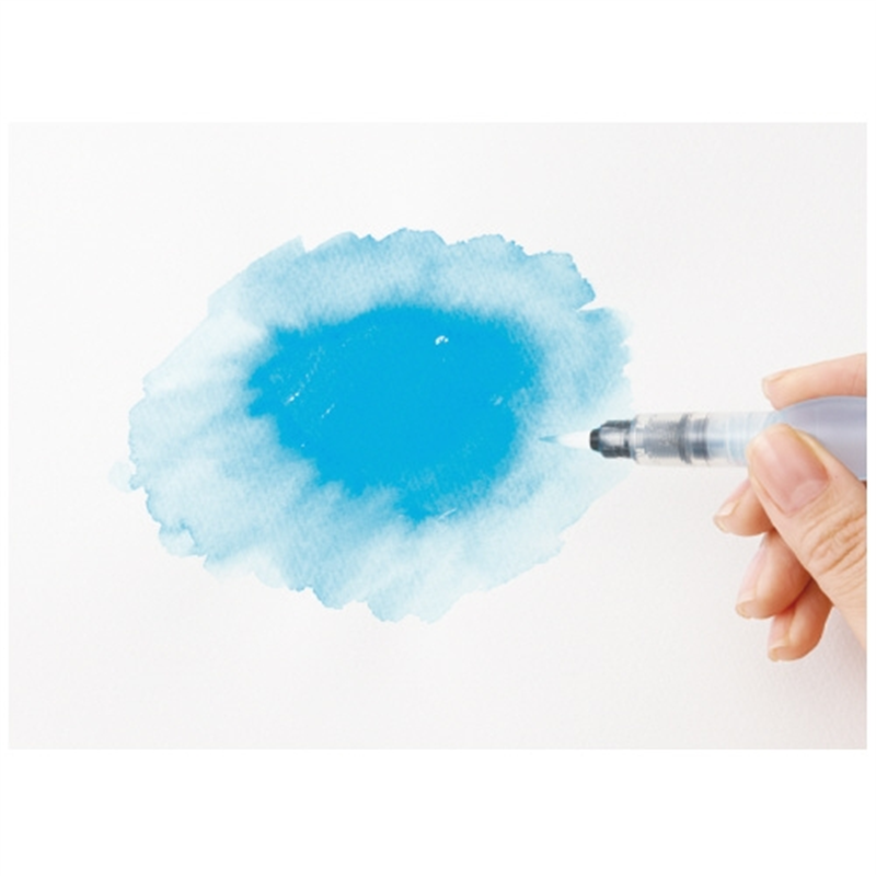 ぺんてる みず筆スリムタイプ 丸筆・中 XFRS-M 1個（ご注文単位1個）【直送品】