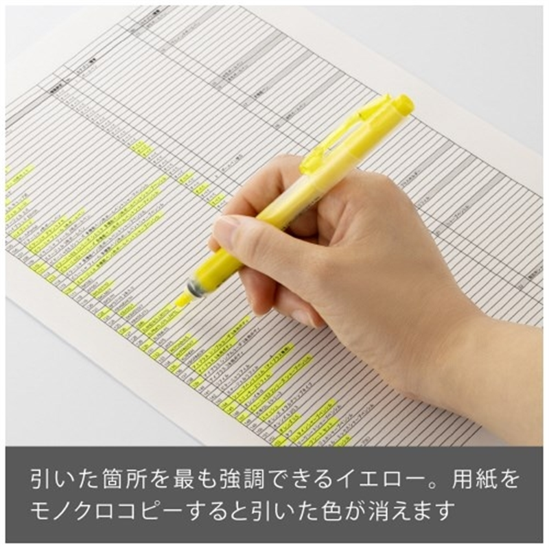 ぺんてる 蛍光ハンディラインS イエロー SXNS15-G 1個(ご注文単位1個)【直送品】