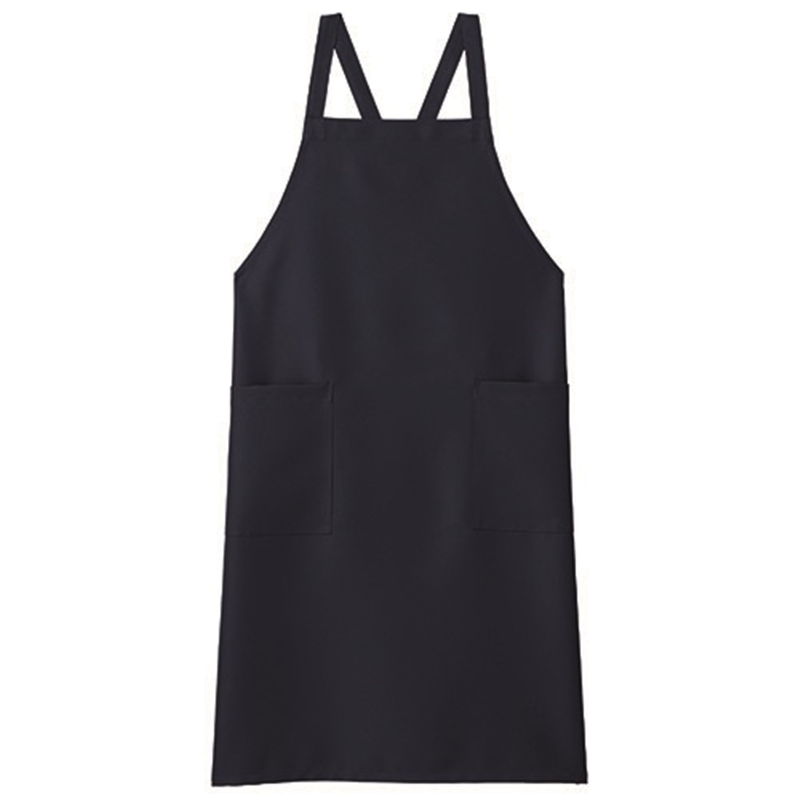 ボンマックス 胸当てエプロン FK7168A-8 ネイビー 1個(ご注文単位1個)【直送品】