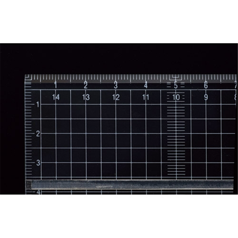 マービー 方眼カッティング定規滑止付30cm 014-0163 1個(ご注文単位1個)【直送品】