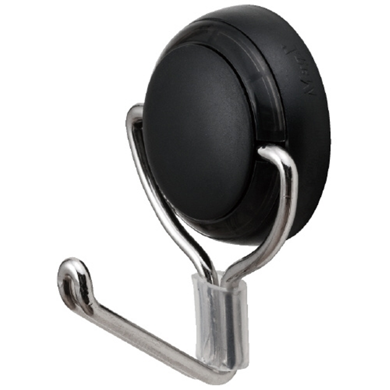 マグエックス マグネットフックゼロスライド MZR-4K黒 S 1個(ご注文単位1個)【直送品】