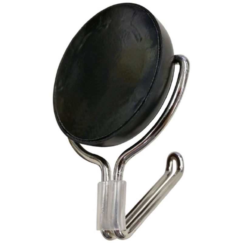 マグエックス マグネットフックゼロスライド MZR-4K黒 S 1個(ご注文単位1個)【直送品】