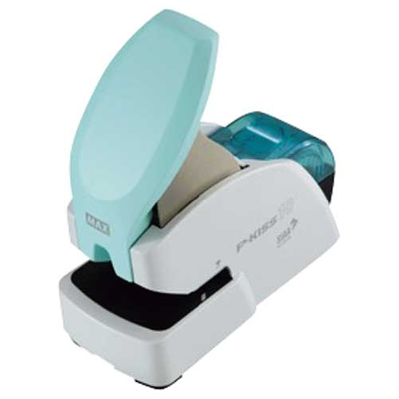 マックス 紙針ホッチキスP-KISS抗菌モデルPH-10DS/AB 1個(ご注文単位1個)【直送品】