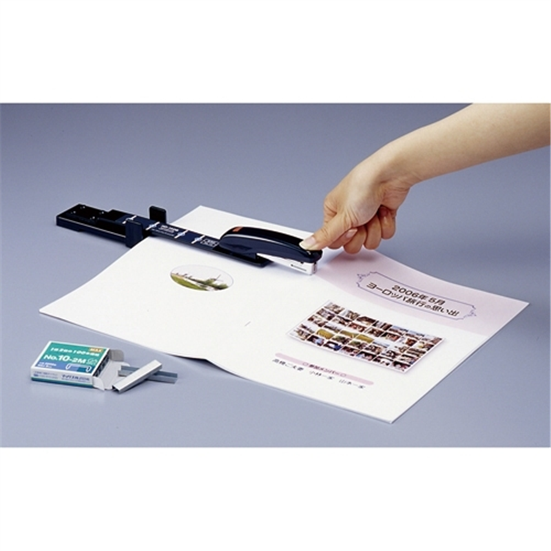 マックス 中とじホッチキスHD-10DB/KブラックHD90399 1個(ご注文単位1個)【直送品】