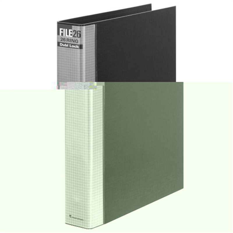 マルマン ダブロックファイル26 F679R-05 B5 黒 1個(ご注文単位1個)【直送品】