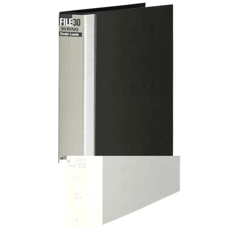 マルマン ダブロックファイル30 F949R-05 A4 黒 1個（ご注文単位1個）【直送品】