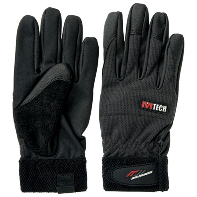 ミタニコーポレーション 合皮手袋 エムテック Mサイズ 209062 1個(ご注文単位1個)【直送品】