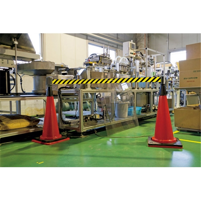 ミツギロン コーン用バリアライン トラ SF-50-A 1個(ご注文単位1個)【直送品】