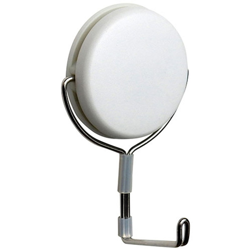 ミツヤ 強力マグネットフックMKY-10-WH 白 10kg 1個(ご注文単位1個)【直送品】