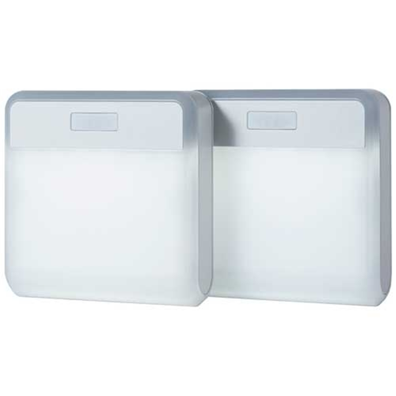 ムサシ 激突防止ライト ワイヤレス 2台入 1セット 1個（ご注文単位1個）【直送品】