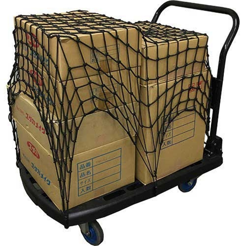 ユタカメイク ゴムネット 台車用 0.9mX0.9m CGN-996 1個(ご注文単位1個)【直送品】