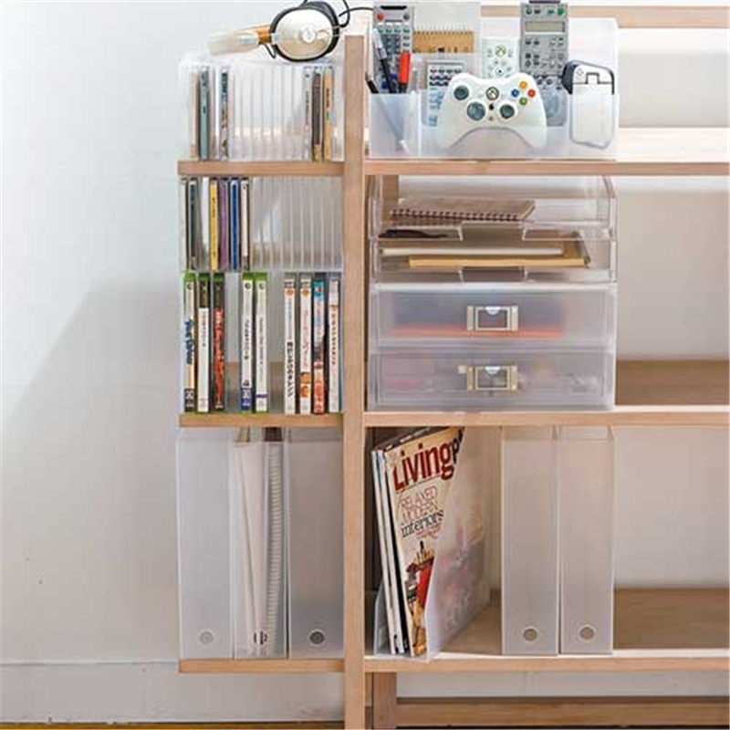 ライクイット A4ファイルボックス2個組 MX-19 ホワイト 1箱(ご注文単位1箱)【直送品】