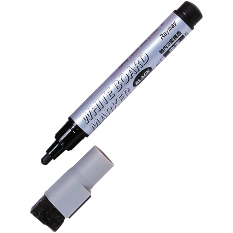 レイメイ藤井 ホワイトボードマーカー LBM26B 黒 1個（ご注文単位1個）【直送品】