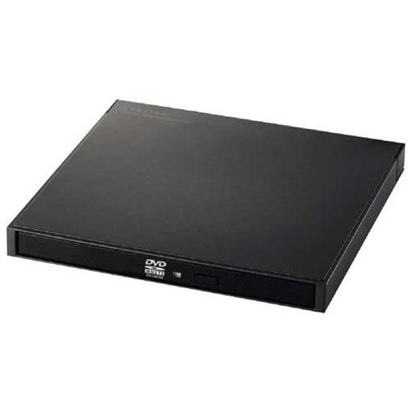 ロジテック DVDドライブ USB3.2 再生編集ソフト 黒 1個（ご注文単位1個）【直送品】