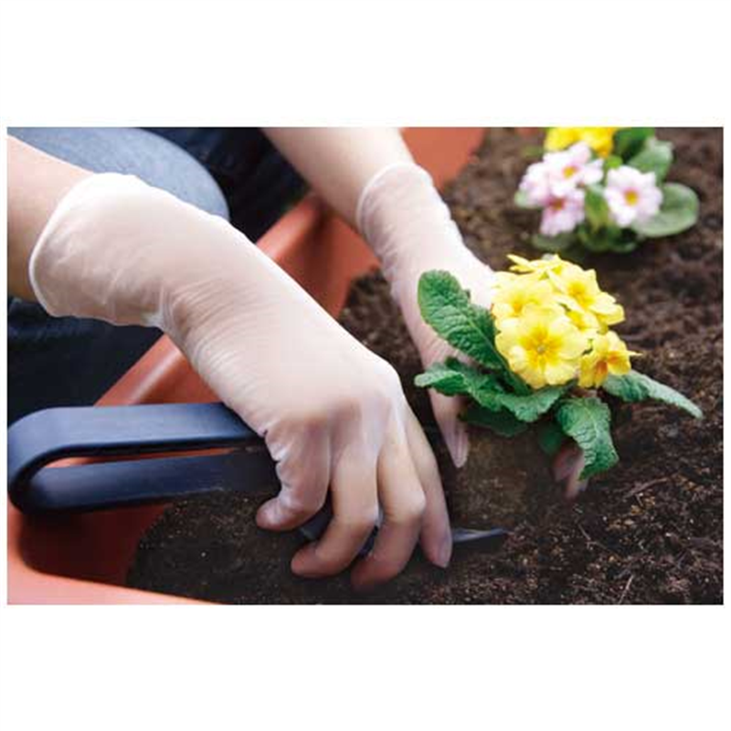 宇都宮製作 プラスチック手袋HG100枚×20箱M粉なし 1個(ご注文単位1個)【直送品】