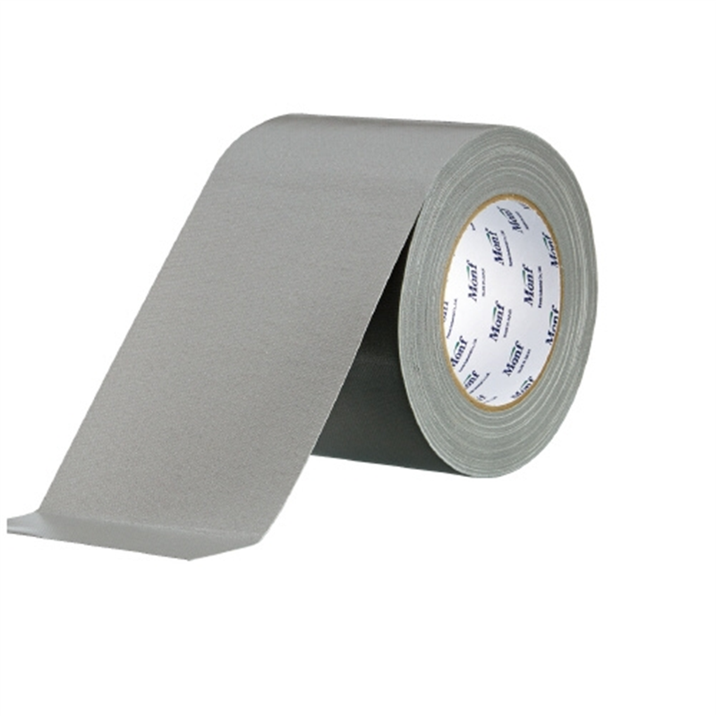 古藤工業 工事用布粘着テープNo.8002灰 100mm×25m 1個（ご注文単位1個）【直送品】