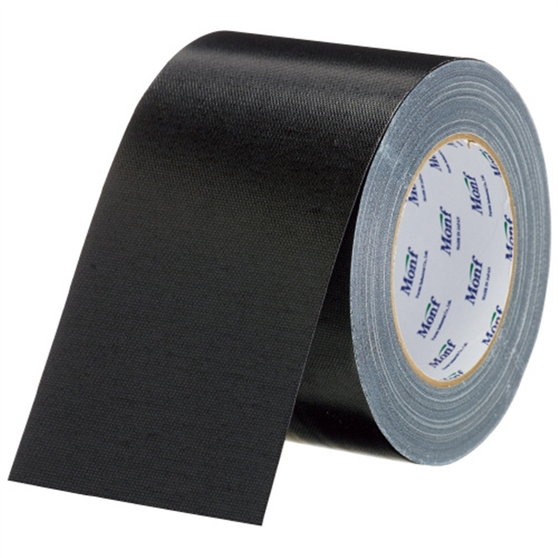 古藤工業 工事用布粘着テープNo.8002黒 100mm×25m 1個（ご注文単位1個）【直送品】