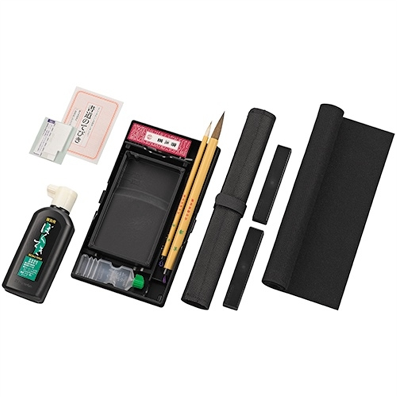 呉竹 書道セット 570S 赤 1個（ご注文単位1個）【直送品】