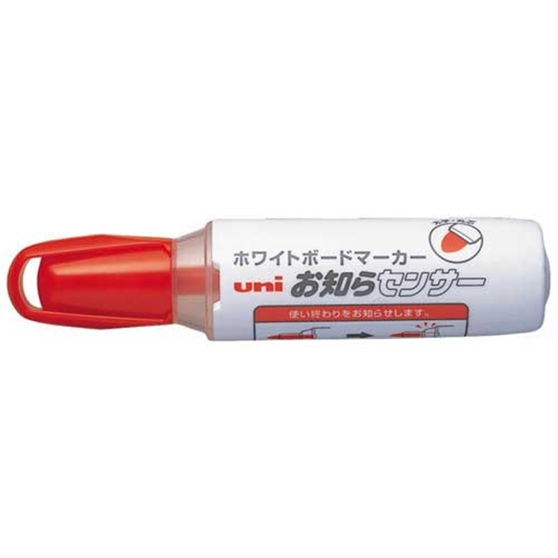 三菱鉛筆 お知らセンサー 太字丸芯 赤 PWB2007M.15 1個（ご注文単位1個）【直送品】