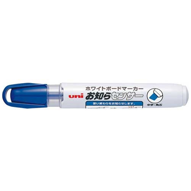 三菱鉛筆 お知らセンサー 中字角芯 青 PWB1205K.33 1個（ご注文単位1個）【直送品】