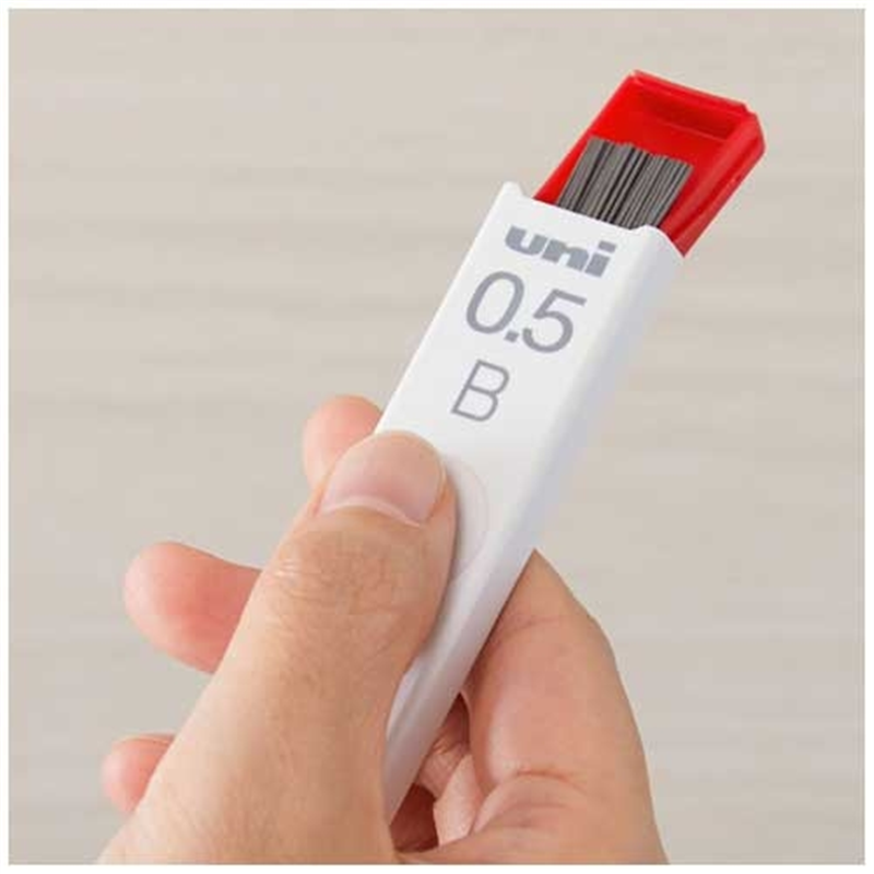 三菱鉛筆 シャープ替芯2B 0.5mm40本 ULS05402B 1個(ご注文単位1個)【直送品】